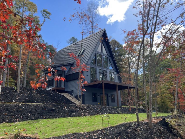 Fall color around the cottage